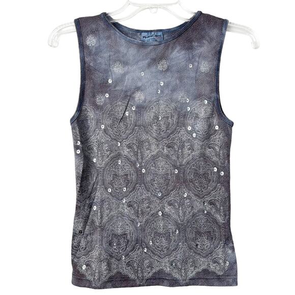 Michael Stars Tops - Michael Stars Gray Sequin Tank Top OSFM